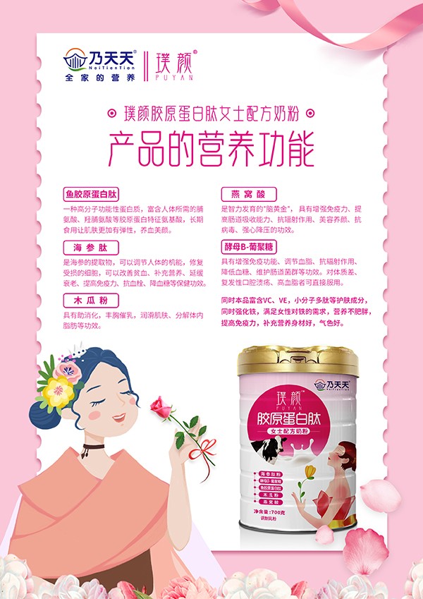 乃天天璞顏膠原蛋白肽女士配方奶粉招商.jpg