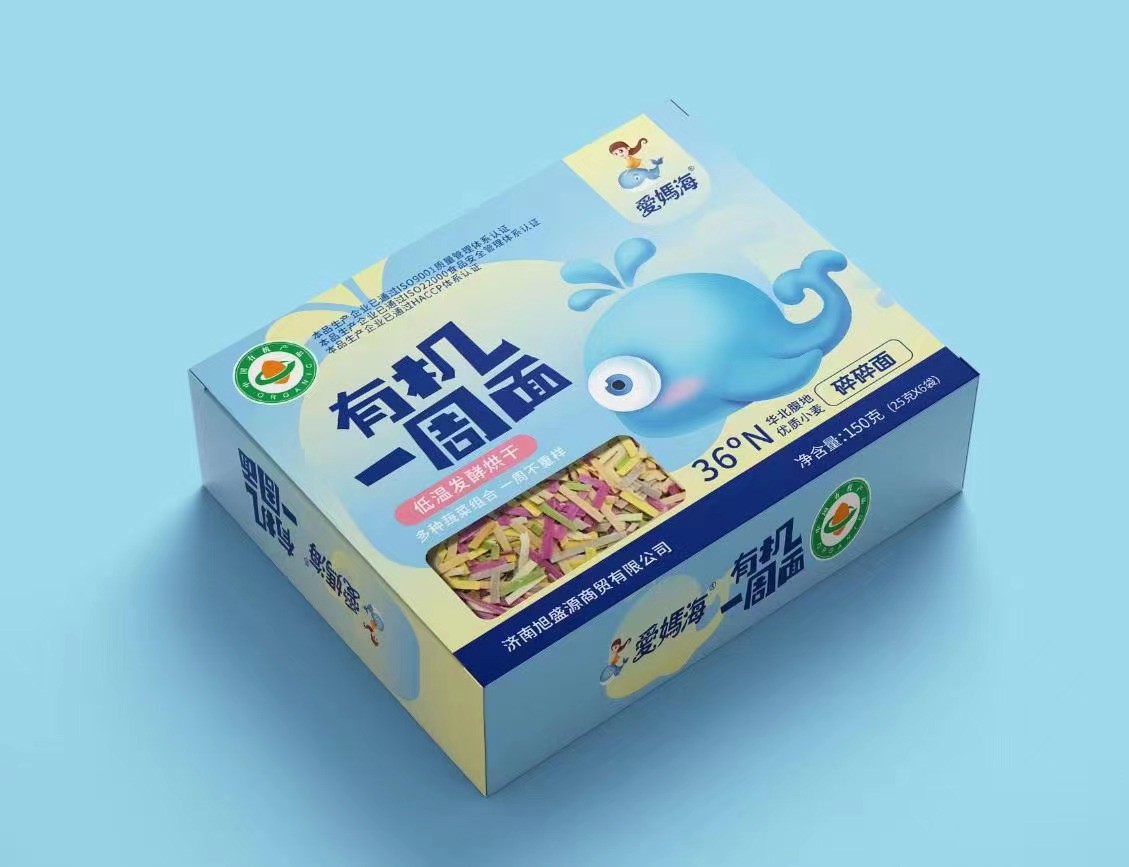 愛媽海有機一周面-碎碎面