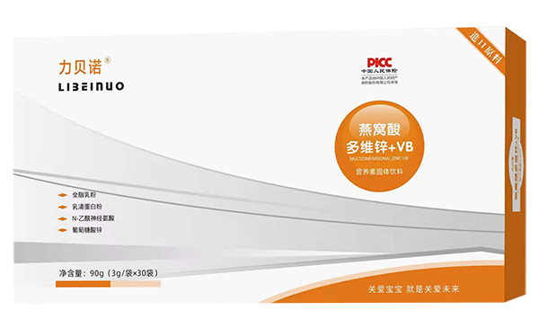 力貝諾燕窩酸多維鋅+VB營(yíng)養(yǎng)素固體飲料