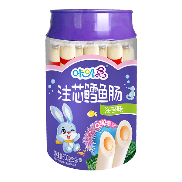 咔嘰兔注芯鱈魚(yú)腸 海苔味