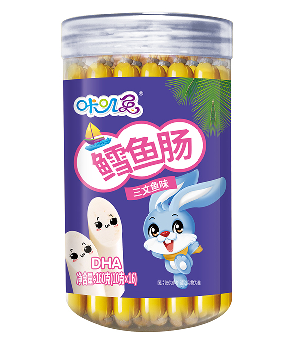 咔嘰兔鱈魚(yú)腸160g 三文魚(yú)味