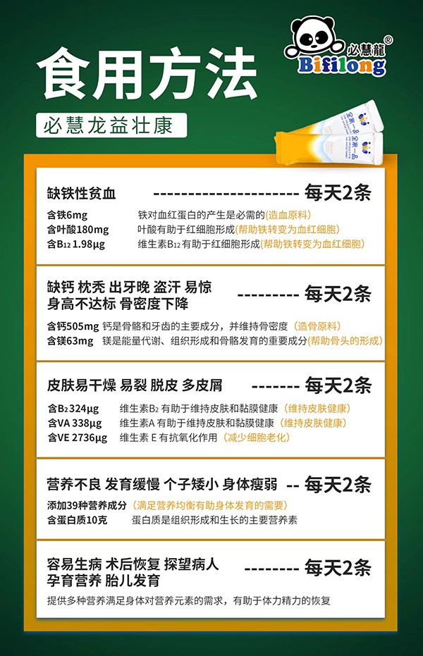 必慧龍益壯康成長(zhǎng)營(yíng)養(yǎng)補(bǔ)充粉7