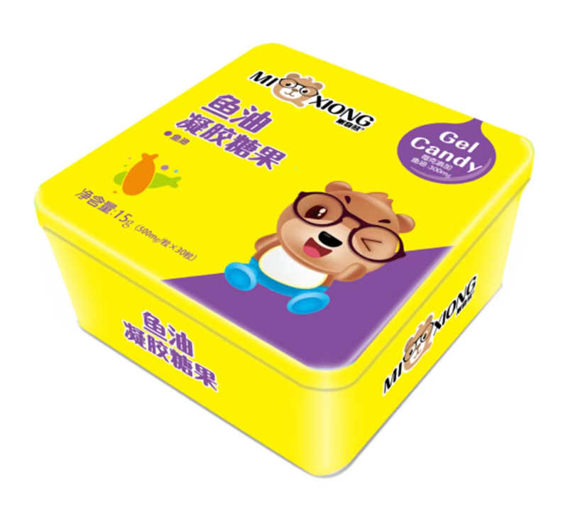 米奇熊魚(yú)油凝膠糖果