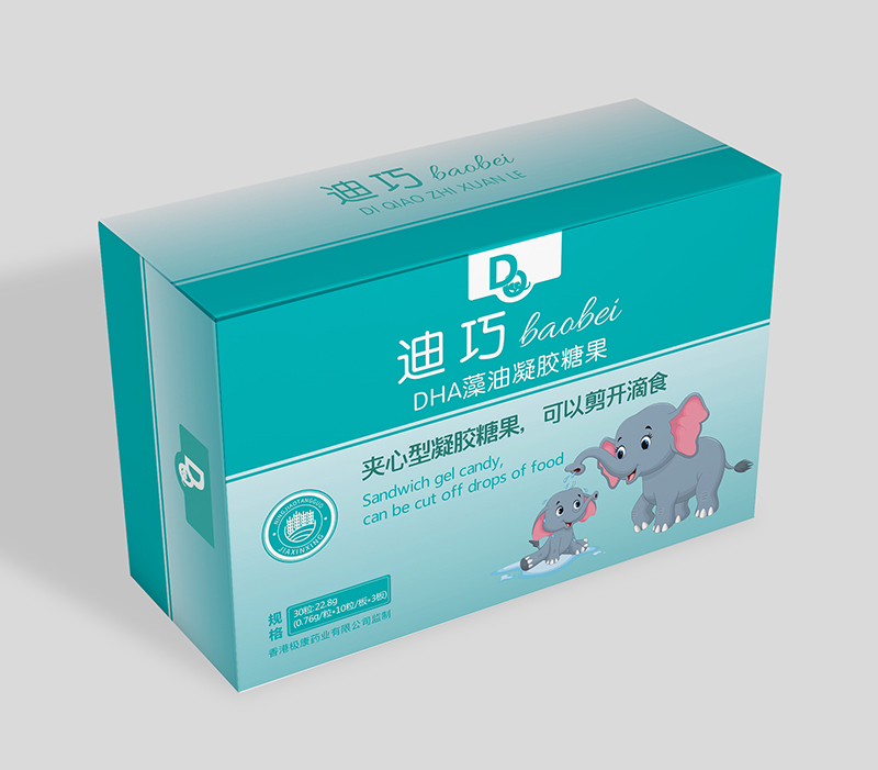 迪巧baobeiDHA藻油凝膠糖果