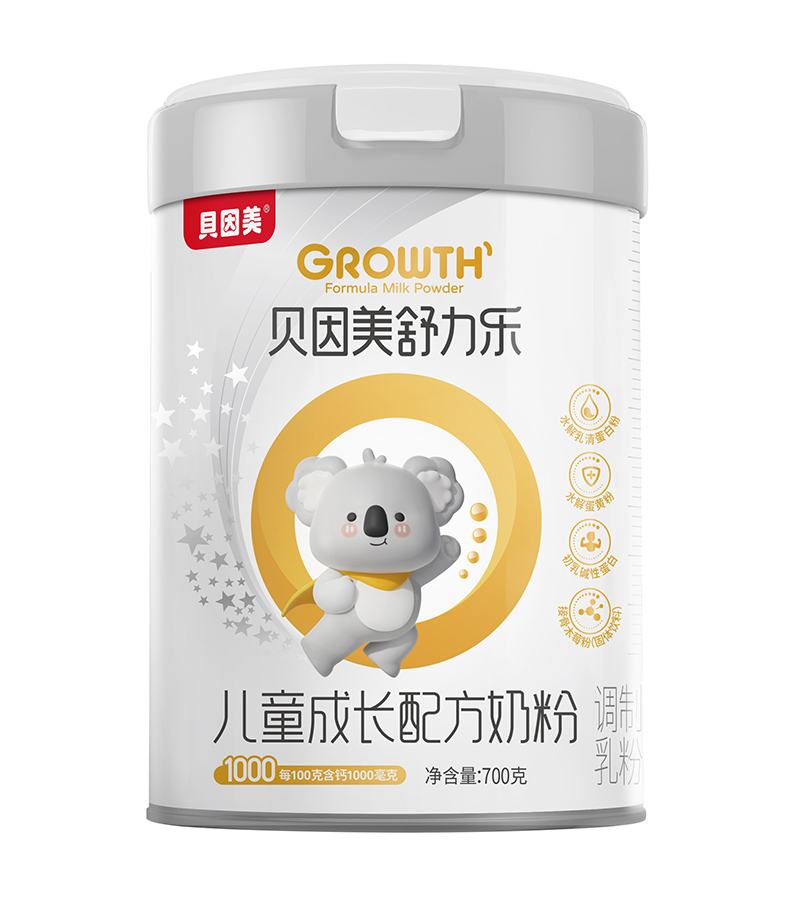 貝因美舒力樂(lè)兒童成長(zhǎng)配方奶粉
