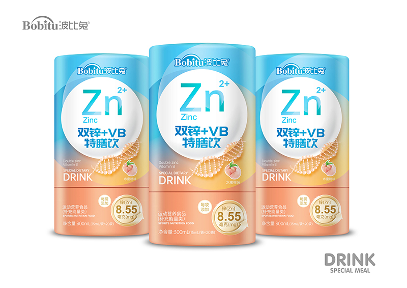 波比兔雙鋅+VB特膳飲
