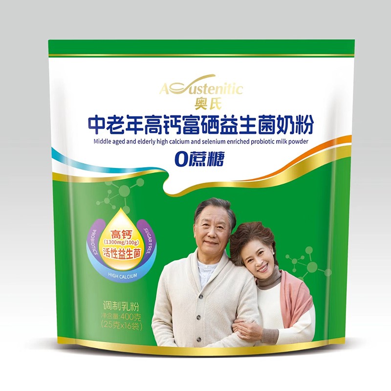 奧氏中老年高鈣富硒益生菌奶粉 400克