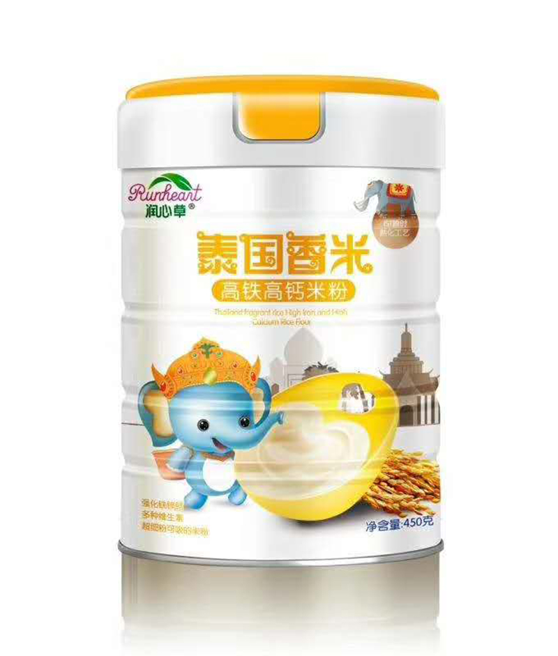 潤(rùn)心草泰國(guó)香米高鐵高鈣米粉450克