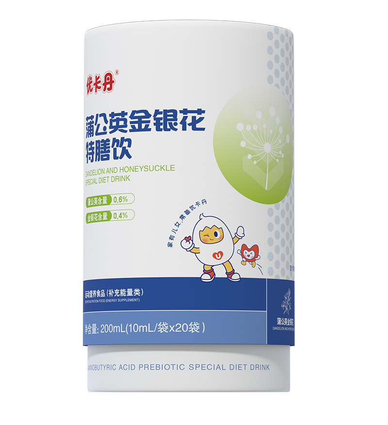 優(yōu)卡丹蒲公英金銀花特膳飲