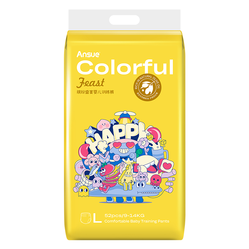 繽紛盛宴嬰兒訓(xùn)練褲L