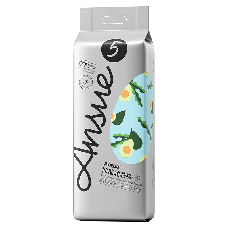 Ansue安秀抑菌潤(rùn)膚嬰兒紙尿褲XL