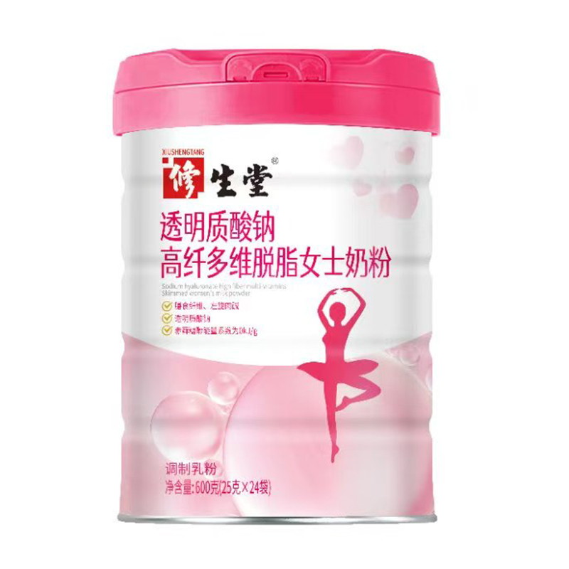 修生堂透明質酸鈉高纖多維脫脂女士奶粉