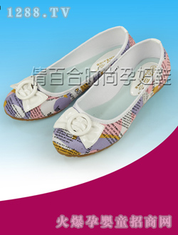 倩百合蝴蝶結(jié)時(shí)尚yunf鞋