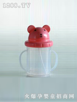 小熊壺蓋學飲杯