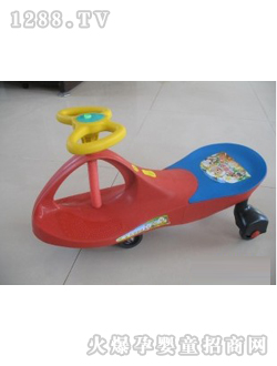 尼爾樂紅藍兒童扭扭車