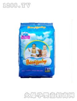 比愛yinge紙尿褲大包藍(lán)包裝
