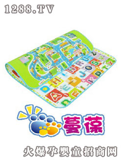 蔓葆yinge爬行墊 雙面加厚