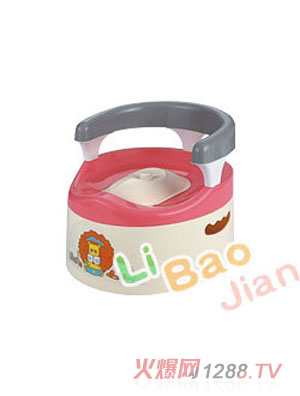 麗寶健灰加紅yinge座便器