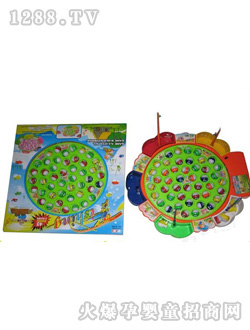 錦龍大梅花音樂電動釣魚9259