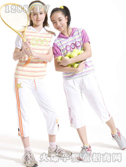 旺仔女童夏季運(yùn)動套裝