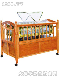 愛(ài)嬰寶yinge木床619紅