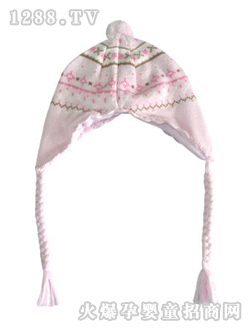 如意寶貝甜心小伙伴毛線帽
