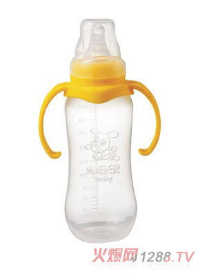 美兒貝比250ML標(biāo)口PP奶瓶