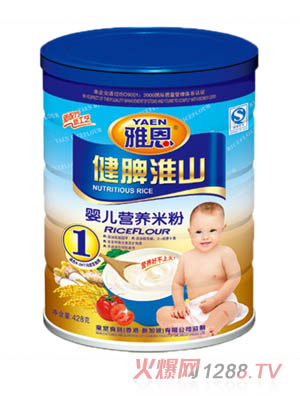 雅恩健脾淮山y(tǒng)inge營(yíng)養(yǎng)米粉428g