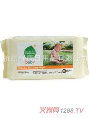 70片裝無酒精清潔護理yinge濕巾