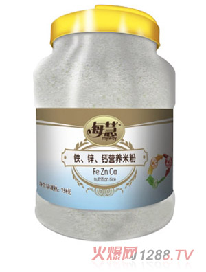 每慧鐵鋅鈣營養(yǎng)米粉