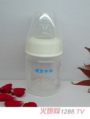 優(yōu)貝牛牛升級版標(biāo)口PP奶瓶60ml