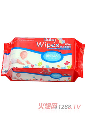 施爾潔yinge柔濕巾80片