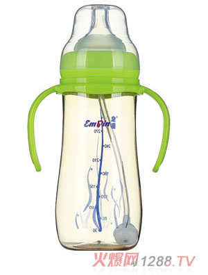 �ʋ�PPSU���ڈA���Ԅ���ƿ300ml�Gɫ