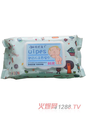 螞蟻海卜yingye無香濕巾90片