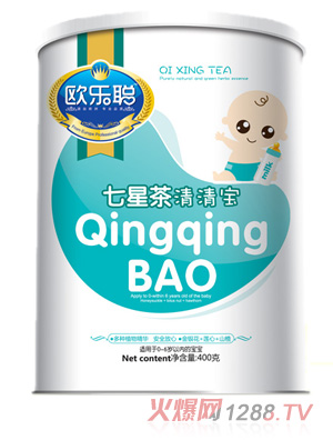 歐樂聰七星茶清清寶