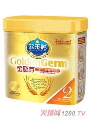 歐樂聰金胚芽五谷雜糧營養(yǎng)米粉2段