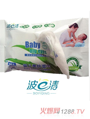 波一清柔膚yinge濕巾