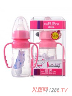 矽利康液體硅膠奶瓶100ml