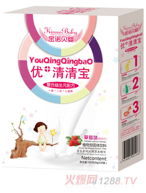 金諾貝嬰復合益生元配方優(yōu)+清清寶盒裝