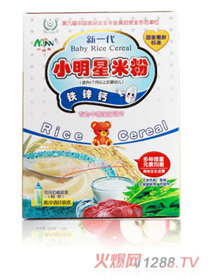 小明星鐵鋅鈣yinge米粉