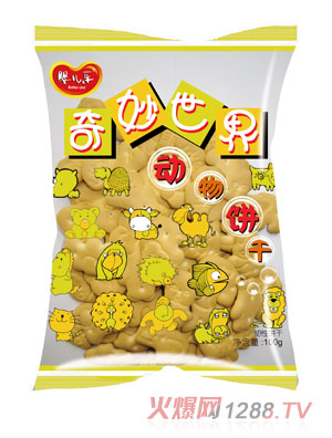 yinge樂奇妙世界動(dòng)物餅干