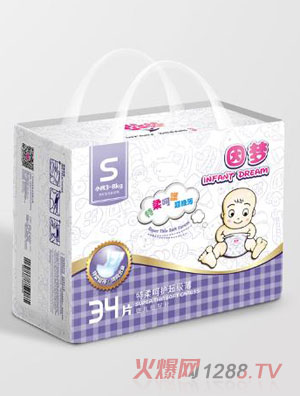 因夢特柔超級薄yinge紙尿片S碼