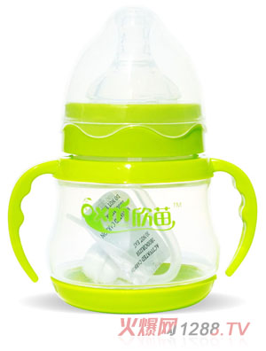 欣苗5安寬口弧形底座PP奶瓶150ml