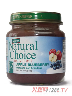 珂禾美食蘋(píng)果&藍(lán)莓果泥