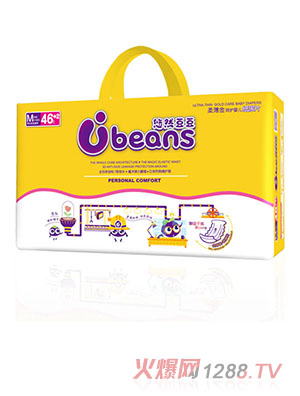 悠然豆豆柔薄金呵護(hù)yinge紙尿片M48片