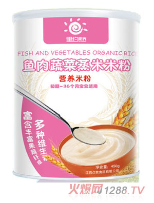 里約陽(yáng)光魚(yú)肉蔬菜蒸米米粉