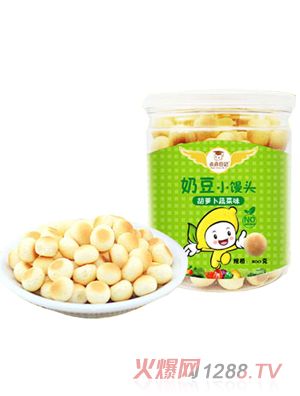 點(diǎn)點(diǎn)日記胡蘿卜蔬菜味奶豆小饅頭