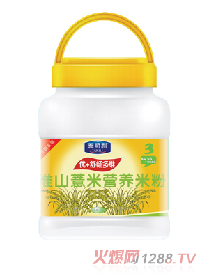 泰斯利淮山薏米營養(yǎng)米粉桶裝