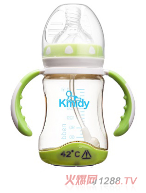 可米迪PPSU感溫自動(dòng)奶瓶210ml
