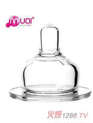 母愛(ài)PPSU奶瓶專用奶嘴寬口徑全硅膠